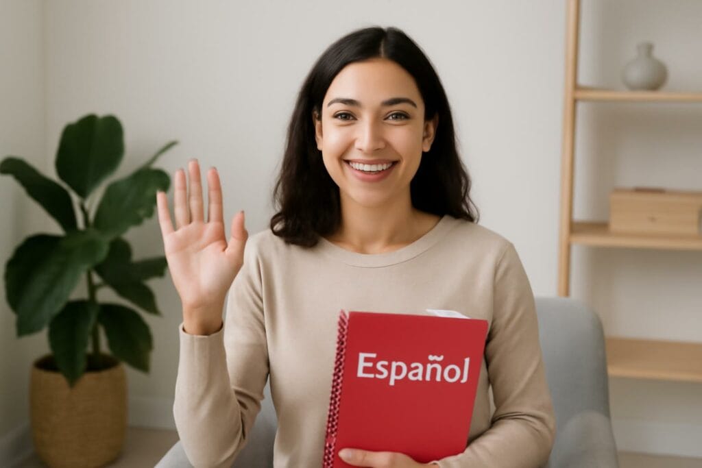 Ilustração sobre erros comuns ao começar aulas particulares de espanhol em casa